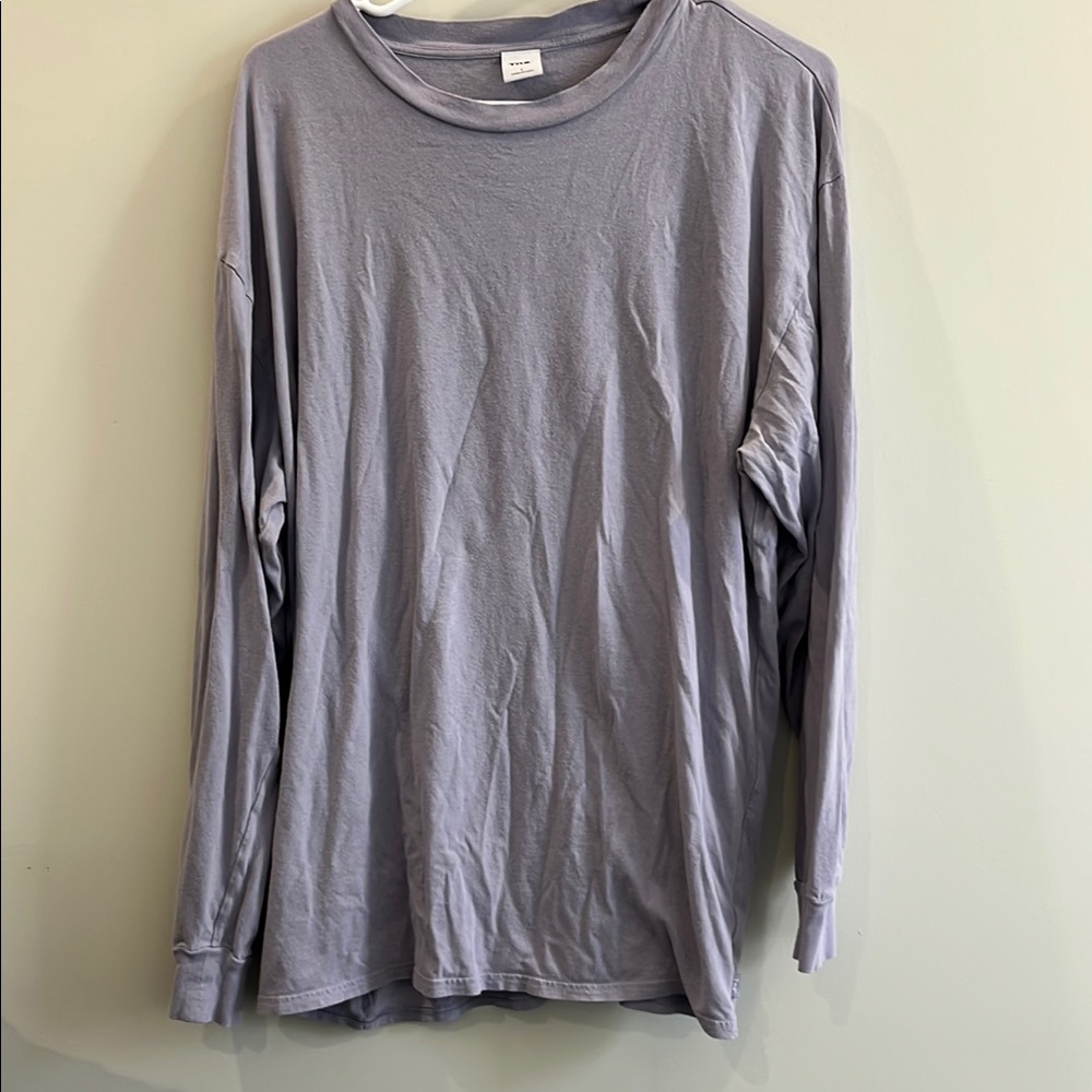 Purple Gray Long Sleeve tour Shirt